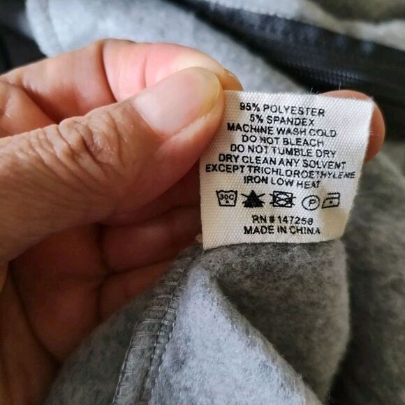 Simply Southern Men's 2XL Fleece Full Zip Vest Pockets Gray‎ Polyester Spandex - Picture 8 of 10